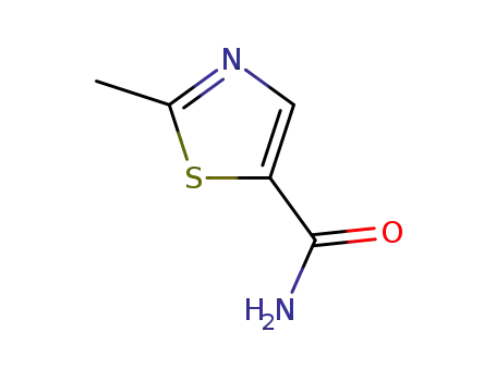 Molecular Structure of 99979-78-9 (5-Thiazolecarboxamide,2-methyl-(6CI))