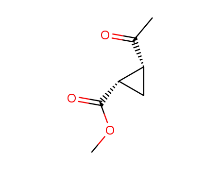 시클로프로판카르복실산, 2-아세틸-, 메틸 에스테르, (1S-시스)-(9CI)