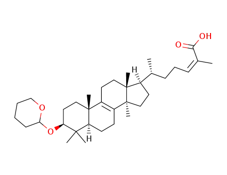 3β-Tetrahydropyranyloxy-lanosta-8,24Z-dien-26-oic acid