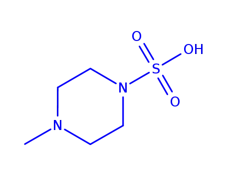 Molecular Structure of 116833-23-9 (1-Piperazinesulfonicacid,4-methyl-(9CI))