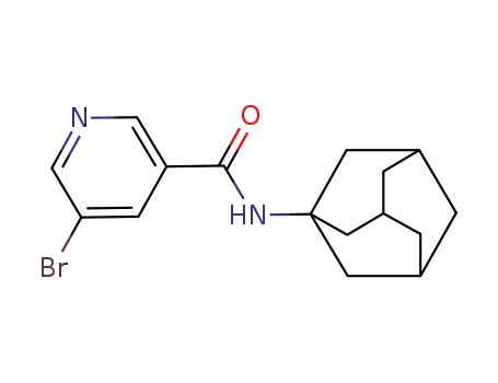 5-bromo-N-(tricyclo[3.3.1.1~3,7~]dec-1-yl)pyridine-3-carboxamide
