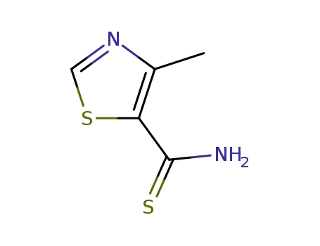 5-Thiazolecarboxamide,  4-methylthio-  (6CI)