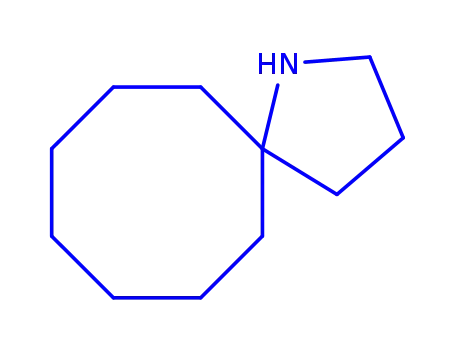 Molecular Structure of 127687-61-0 (1-Azaspiro[4.7]dodecane)
