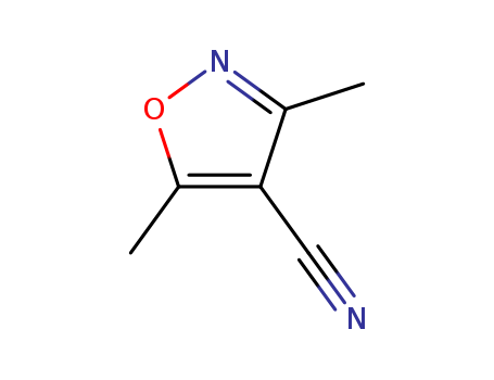 4-Isoxazolecarbonitrile,3,5-dimethyl-