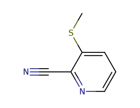2- 피리딘 카르보니 트릴, 3- (메틸 티오) - (9CI)