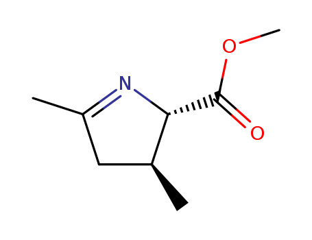 2H-PYRROLE-2-CARBOXYLIC ACID 3,4-DIHYDRO-3,5-DIMETHYL-,METHYL ESTER,TRANS-