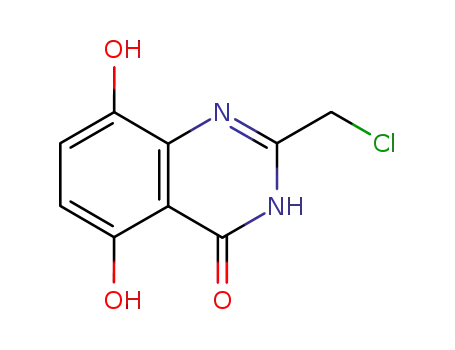 4(1H)-Quinazolinone,  2-(chloromethyl)-5,8-dihydroxy-  (9CI)