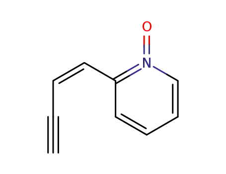 피리딘, 2-(1Z)-1-부텐-3-이닐-, 1-옥사이드(9CI)