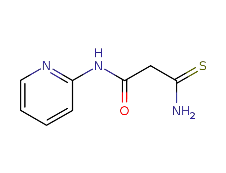 Propanamide, 3-amino-N-2-pyridinyl-3-thioxo- (9CI)
