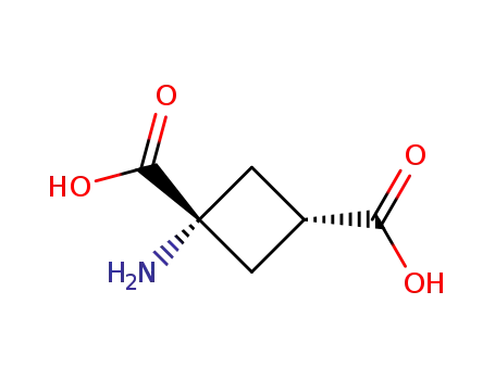 Molecular Structure of 73550-55-7 (1-AMINOCYCLOBUTANE-CIS-1,3-DICARBOXYLIC ACID)