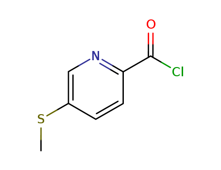2-PYRIDINECARBONYL CHLORIDE,5-(METHYLTHIO)-