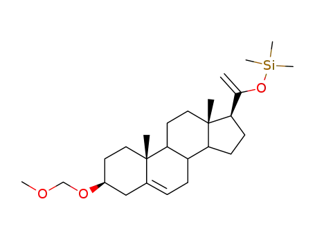 [1-((3S,10R,13S,17S)-3-Methoxymethoxy-10,13-dimethyl-2,3,4,7,8,9,10,11,12,13,14,15,16,17-tetradecahydro-1H-cyclopenta[a]phenanthren-17-yl)-vinyloxy]-trimethyl-silane