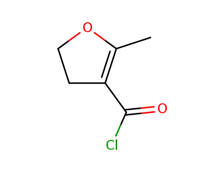 Molecular Structure of 116974-93-7 (3-Furancarbonyl chloride, 4,5-dihydro-2-methyl- (9CI))