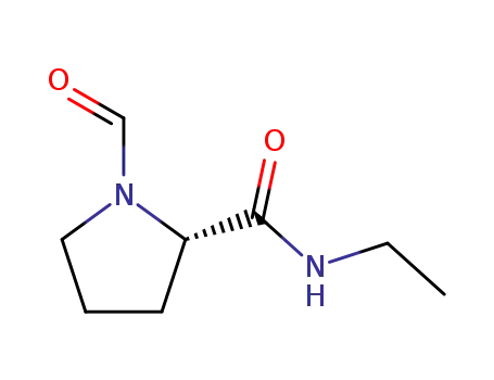 2-Pyrrolidinecarboxamide,N-ethyl-1-formyl-(9CI)