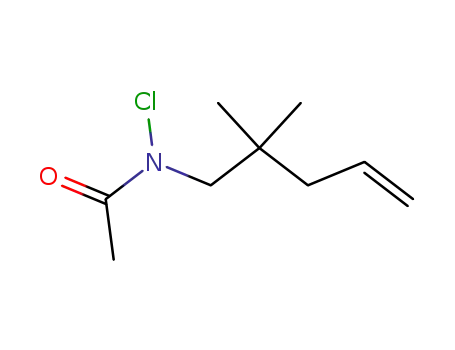 Acetamide,  N-chloro-N-(2,2-dimethyl-4-pentenyl)-  (9CI)