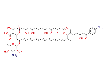Molecular Structure of 12698-99-6 (Trichomycin A)
