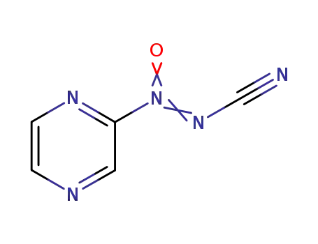 2-(2-Pyrazinyl)diazenecarbonitrile 2-oxide