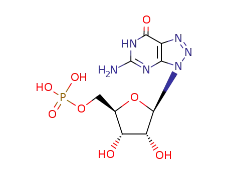 8-azaguanosine-5'-monophosphate