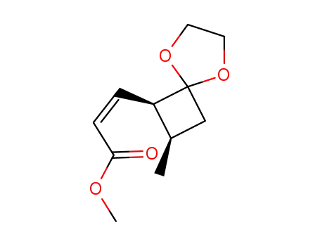 Methyl (cis,Z)-3-(2-Methyl-5,8-dioxaspiro<3.4>oct-1-yl)-2-propenoate