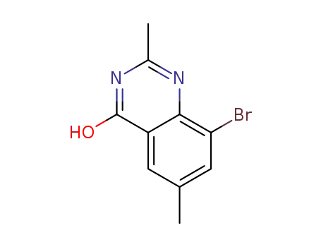 8-broMo-2,6-diMethylquinazolin-4-ol