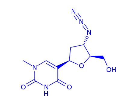 5-(3-Azido-2,3-dideoxy-β-D-erythro-pentofuranosyl)-1-methyl-2,4(1H,3H)-pyrimidinedione