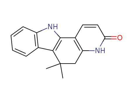 3H-PYRIDO(3,2-A)CARBAZOL-3-ONE,4,5,6,11-TETRAHYDRO-6,6-DIMETHYL-