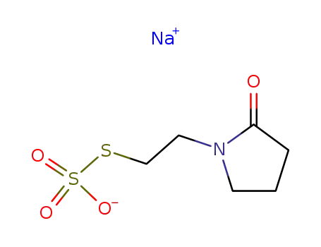 sodium S-[2-(2-oxopyrrolidin-1-yl)ethyl] thiosulfate