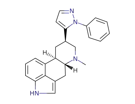 6-Methyl-8-beta-(1-phenyl-pyrazol-5-yl)ergoline