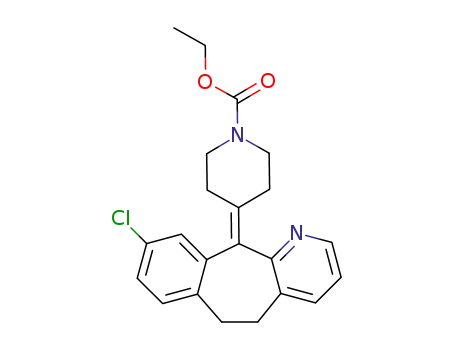 Molecular Structure of 109537-11-3 (8-Dechloro-9-chloro Loratadine)