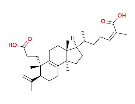 1H-Benz[e]indene-6-propanoicacid,3-[(1R,4Z)-5-carboxy-1-methyl-4-hexen-1-yl]-2,3,3a,4,5,6,7,8,9,9b-decahydro-3a,6,9b-trimethyl-7-(1-methylethenyl)-,(3R,3aR,6S,7S,9bR)-
