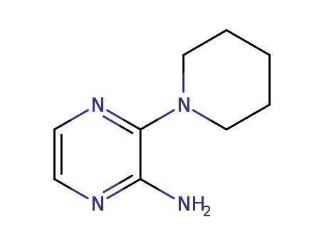 2-아미노-3-피페리딘-1-일피라진