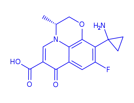 Molecular Structure of 166665-94-7 (pazufloxacin)