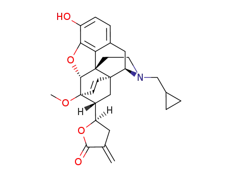 N-(사이클로프로필메틸)-6,14-엔도-에테노-7-(3-카르복시-3-n-부테닐)테트라하이드로노로리파빈 감마-락톤
