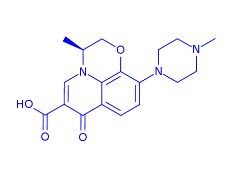 Molecular Structure of 117620-85-6 (Defluoro Levofloxacin)