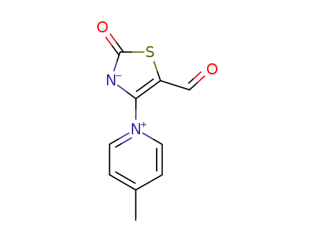 5-formyl-4-(4-methylpyridin-1-ylium)-2-oxo-2,3-dihydro-1,3-thiazol-3-ide