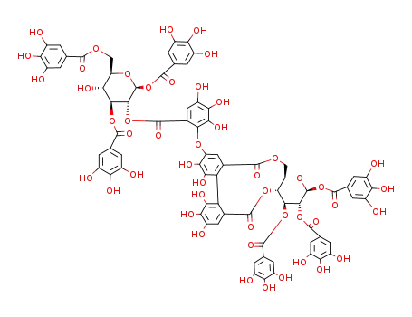 Molecular Structure of 127243-65-6 (Woodfordin A)