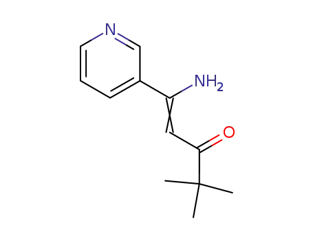 (Z)-1-Amino-4,4-dimethyl-1-pyridin-3-yl-pent-1-en-3-one