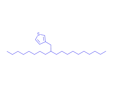 Molecular Structure of 1268060-76-9 (3-(2-Octyl-dodecyl)-thiophene)
