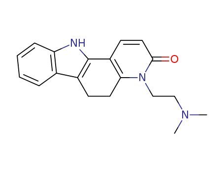 3H-PYRIDO(3,2-A)CARBAZOL-3-ONE,4,5,6,11-TETRAHYDRO-4-(2-(DIMETHYLAMINO)ETHYL)-