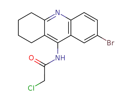 N-(7-Bromo-1,2,3,4-tetrahydro-acridin-9-yl)-2-chloro-acetamide