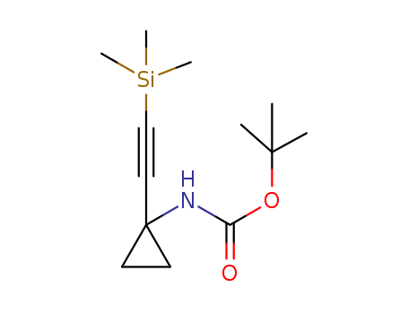 tert-butyl (1-((trimethylsilyl)ethynyl)cyclopropyl)carbamate