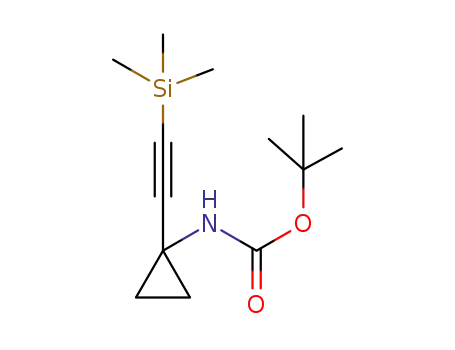 tert-부틸 (1-((트리메틸실릴)에티닐)시클로프로필)카르바메이트