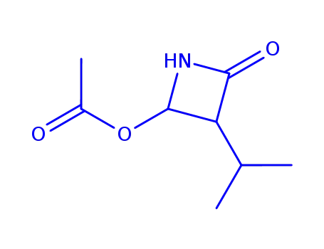 3-isopropyl-4-acetoxy-2-azetidinone