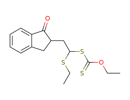 O-ethyl-S-1-(ethylthio)-2-(1-oxo-2,3-dihydro-1H-inden-2-yl)ethyl carbonodithioate