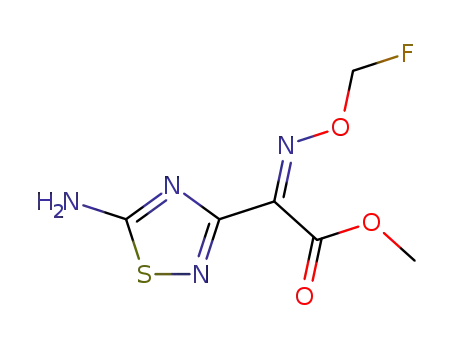 methyl (Z)-2-(5-amino-1,2,4-thiadiazol-3-yl)-2-<(fluoromethoxy)imino>acetate