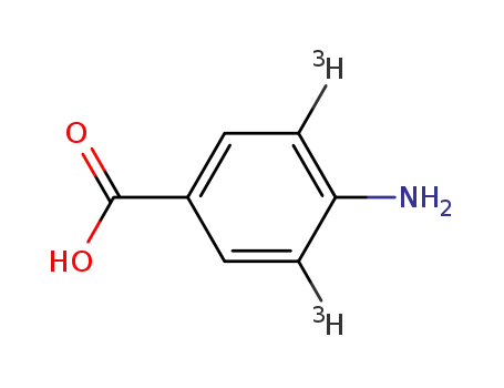 4-아미노벤조산, [3,5-3H]