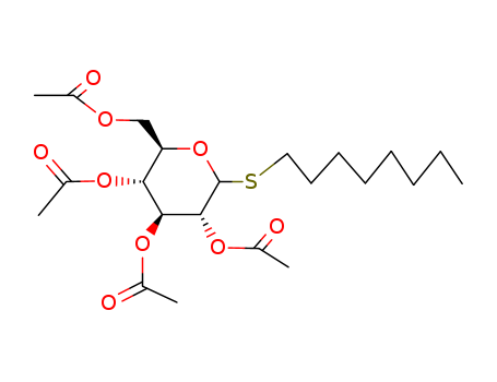 Octyl2,3,4,6-tetra-O-acetyl-b-D-thioglucopyranoside