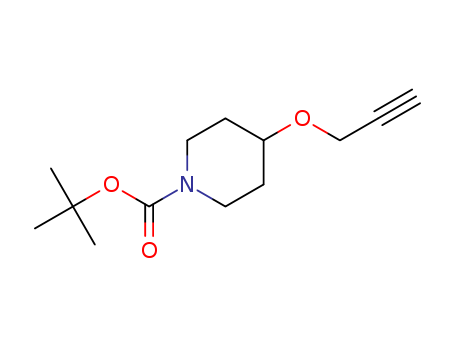 4-(prop-2-yn-1-yloxy)piperidine-1-carboxylate tert-butyl ester