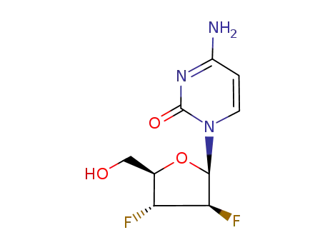 1-(2,3-dideoxy-2,3-difluoroarabinofuranosyl)cytosine