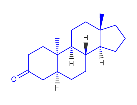 Androstan-3-one,labeled with tritium, (5a)- (9CI)